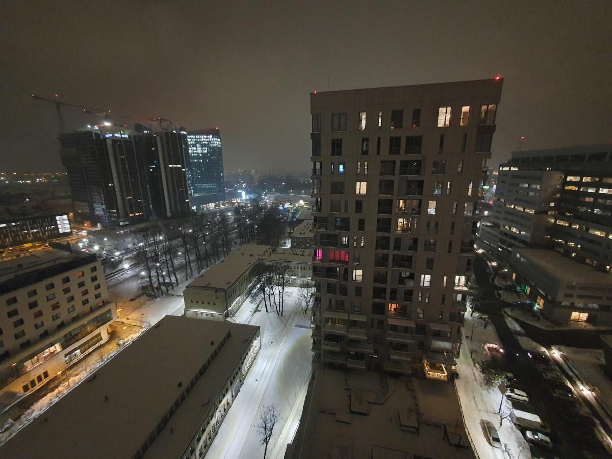 15 Pietro Sokolska 30 Towers Apartments - New- Lux- Parking- Sauna- Gym- And Good View From 15Th Floor カトヴィツェ エクステリア 写真